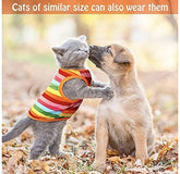 KUTKUT Pack of 2 Dog Shirts for Small Dogs | 100% Cotton Summer Girl Boy T-Shirt | Clothes for ShishTzu, Poodle, Pug - kutkutstyle